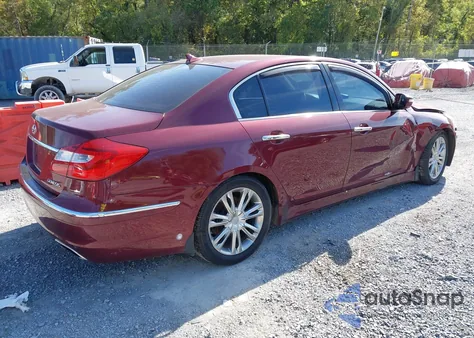 2012 Hyundai Genesis 3.8 z USA, uszkodzony, nr VIN KMHGC4DDXCU196774